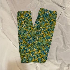 LuLaRoe Floral OS Leggings